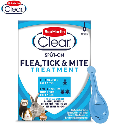 Bob martin clear spot flea - clear, on