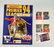 Merlin Premier League 94 Empty Sticker Album with Eric Cantona Mint Sticker