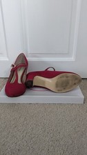 Women's Low Heel T Bar