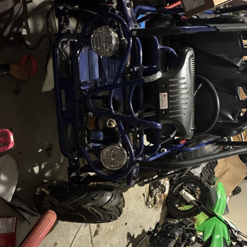 Blue off road kart complete - off,