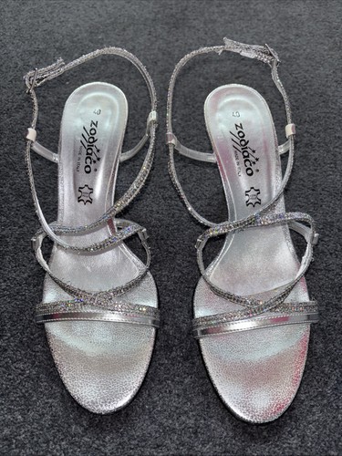 Very beautiful silver sandals - very,