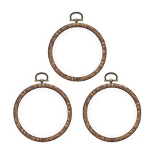 4inch Embroidery Hoops, 3Pcs