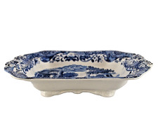 Spode Italian Vegetable Dish Rectangular Vintage Black Mark NO LID