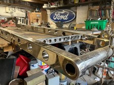 stainless steel hot rod chassis model T ford etc etc rat rod custon