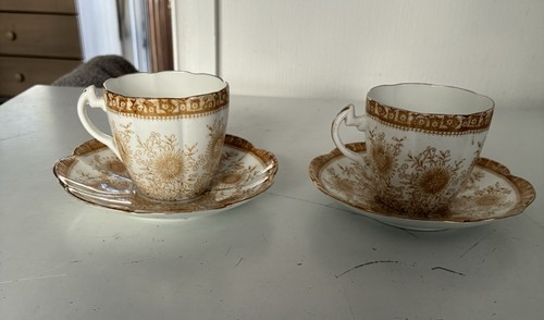 Tea cups saucers - 2,