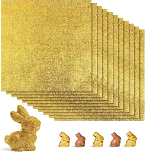 Gold foil chocolate wrappers - foil,