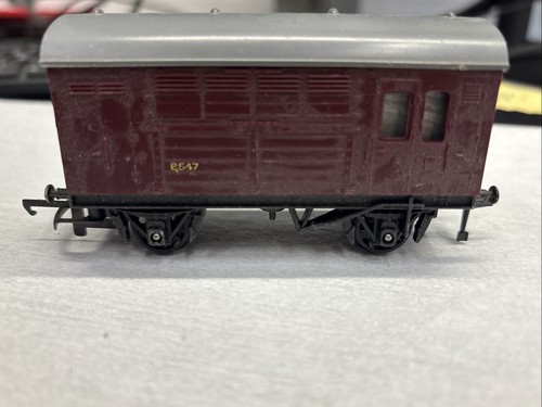 Triang r123 horse box oo - br,