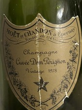 Moet  & Chandon Cuvee Dom Perignon Vintage 1978 Empty Bottle
