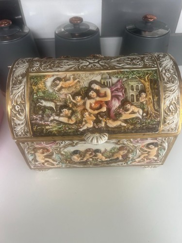 Capodimonte hand painted italy - capodimonte,