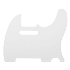 Fender Pure Vintage 1 Ply 5 Hole '52-'58 Telecaster Scratchplate (Eggshell Whit…