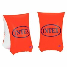 Intex Deluxe Kids Large Inflatable Swimming Arm Bands Age 6 - 12 Years X2