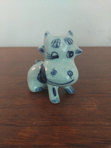 Delft hand painted blue - painted, &