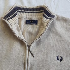 Fred perry mens large cream
