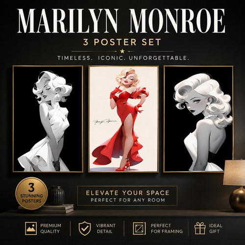 Marilyn monroe set 3 - of,