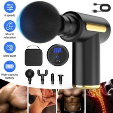 6 Speeds 4 Heads Massage Gun