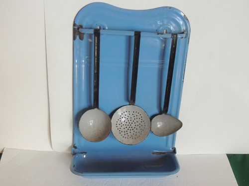 French vintage enamelware - vintage,
