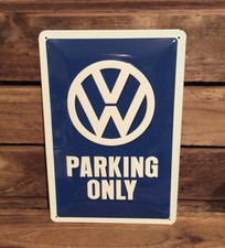 Volkswagen Parking Only Metal