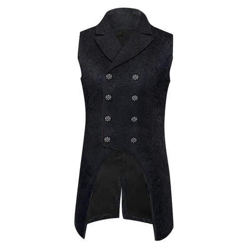 Men steampunk coat gothic - men's,