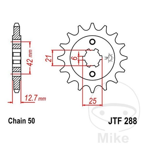 Sprocket for honda - cb, 500
