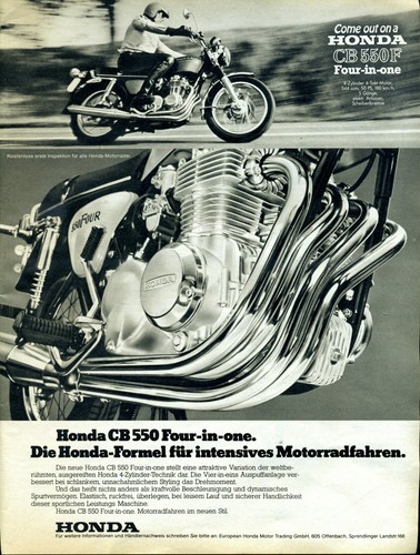 Honda 550 four - honda,