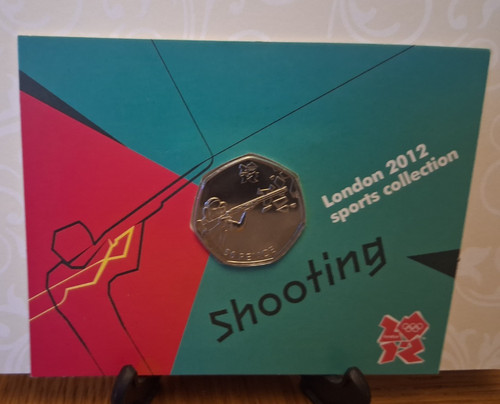 Royal mint 2012 olympic 50p - royal,