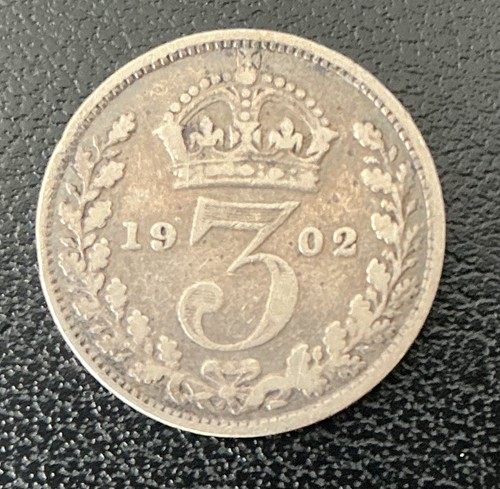 1902 silver edward vii three - 1902,