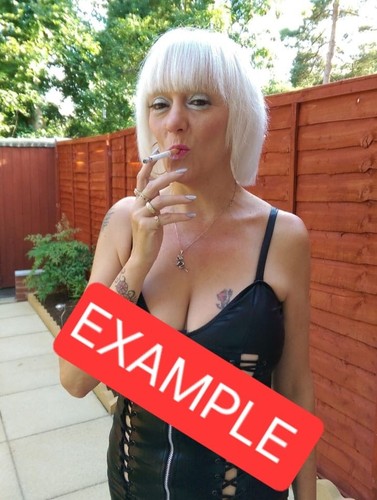 Nudes gorgeous smoking mature - gorgeous,