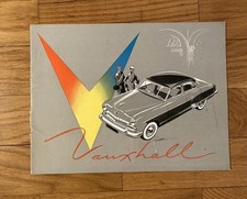 Original Brochure Vauxhall Wyvern, Velox and Cresta - Early 50s