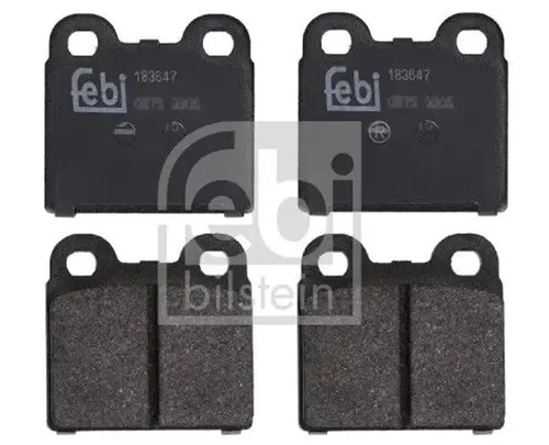 Brake pads front axle - pads, 183647