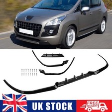Front Bumper Lip Spoiler Splitter For Peugeot 106 1996-03 206 1998-09 207 06-14