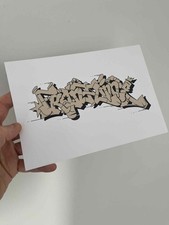 OPIUM FRONT LINE LONDON UK GRAFFITI OG PRINT GRAFF GRAPHOTISM TOX 10 FOOT DDS