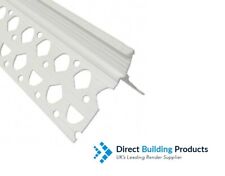 10mm 2.5 Meter PVC White Premium Corner/Angle Render Beads (25Pk) for Rendering