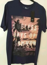 F&F Tesco Men's Navy Endless