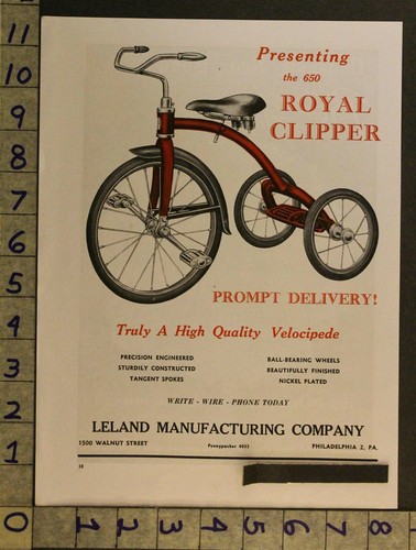 1946 bicycle tricycle - bicycle,