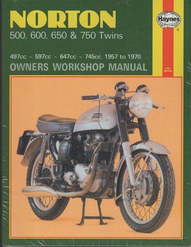 Haynes 1957 1970 norton 500 - haynes, 1957-1970