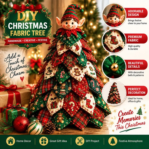 Diy quilted christmas - quilted, kit