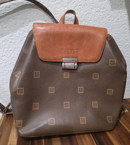 Vintage texier brown monogram - vintage,