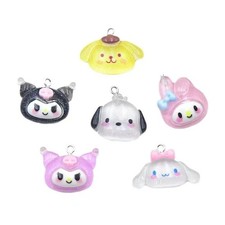 30pcs Mini Sanrio Charms Resin