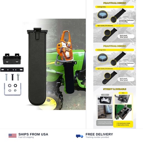 Chainsaw holder for tractor - chainsaw,