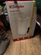 Dimplex 20L Electronic Dehumidifier 24hr Timer Humidity Comfort EVERDRI20EL