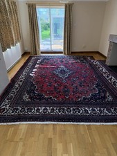 Large Persian Patterned Wool