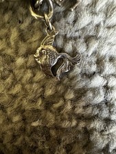 1960s Solid Silver Charms Owl Dog Poodle and a Duck - 3 for the price of one