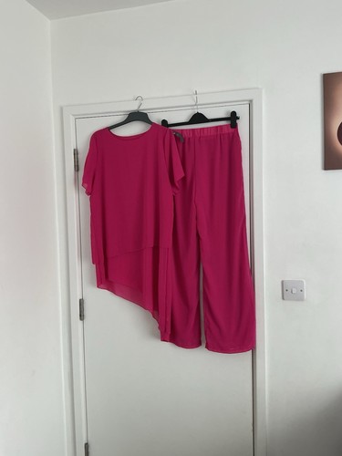 Women pink chiffon - women’s, 2-piece