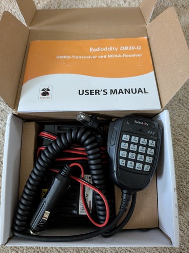 Radioddity db20 gmrs mobile - radioddity, db20-g