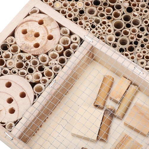 Wooden insect bee house - wooden,