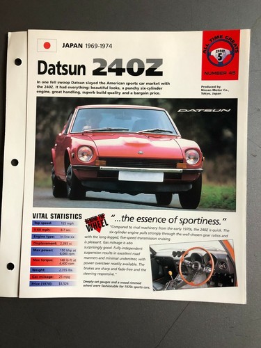 1969 1974 datsun 240z coupe - datsun,