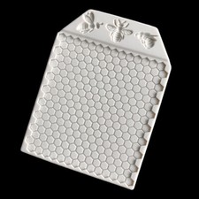 Silicone bee honeycomb mould - honeycomb,