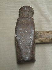 Vintage Convex Forming Hollowing Hammer 3 3/4 lb Blacksmith / Farrier Anvil #3 