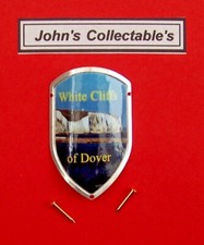 WHITE CLIFFS OF DOVER WALKING / HIKING STICK BADGE / MOUNT  NEW IN PACKET LOT V