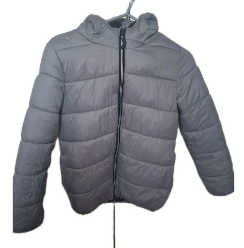 Grey hooded padded warm - grey,
